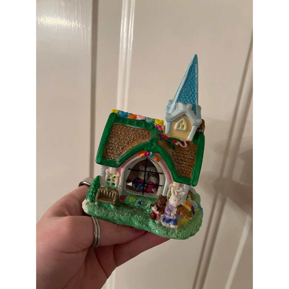 Jellybean Junction Holiday Decor One Size Green White Easter Church